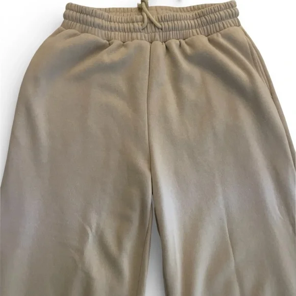 Free Haven Neutral Wide-Leg Lounge Pants – Elevated Minimalist Style Women’s L - Picture 6 of 13